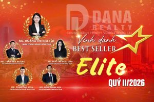 Dana Realty vinh danh Best Seller Elite Quý II 2026