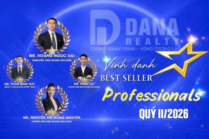 Best Seller Professionals Quý II/2026 với những cá nhân có thành tích nổi bật.